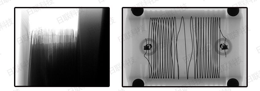 日聯(lián)科技X射線電池檢測(cè)圖像