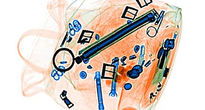 安檢機的物質(zhì)識別能力